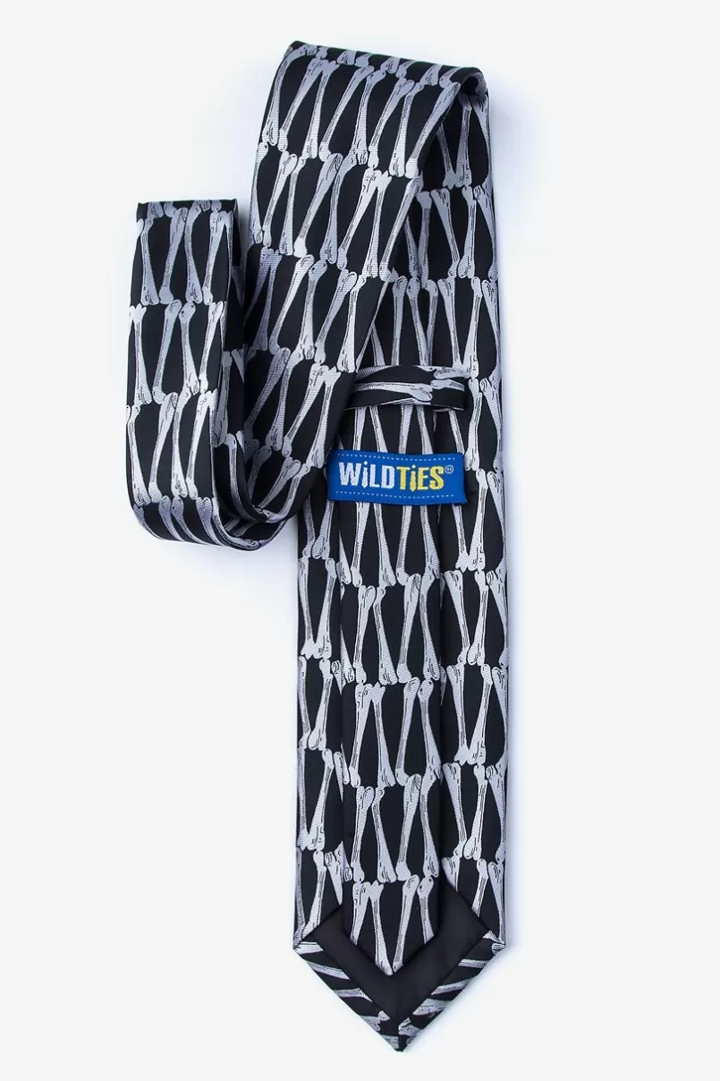 Ties Woven Boneyard Black Tie Best Sale