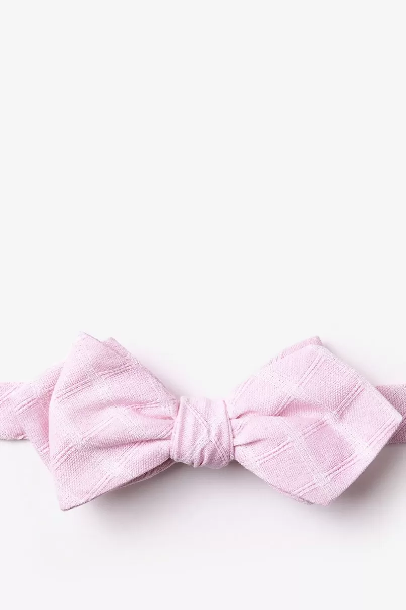 Ties Yakima Diamond Tip Bow Tie Pink Discount