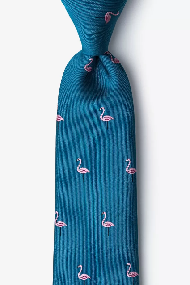 Ties Yard Birds Teal Tie Best Sale