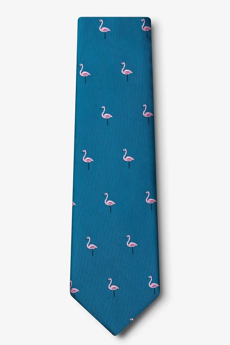 Ties Yard Birds Teal Tie Best Sale