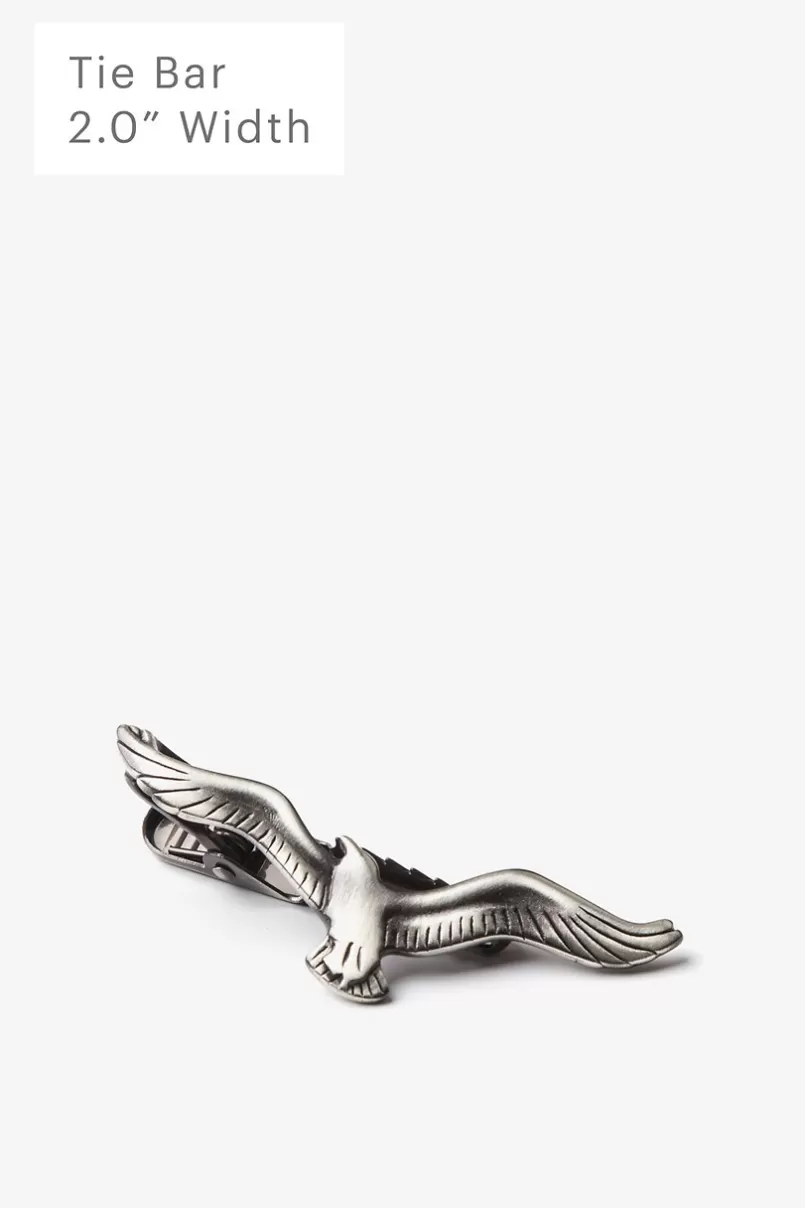 Ties You Go Gull Antiqued Silver Tie Bar Best Sale