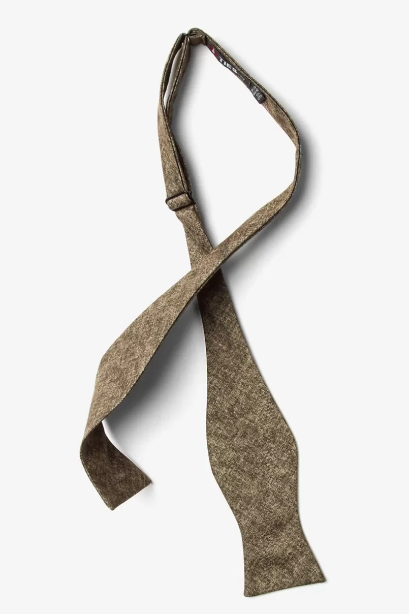 Ties Yuma Self-Tie Bow Tie Brown Best