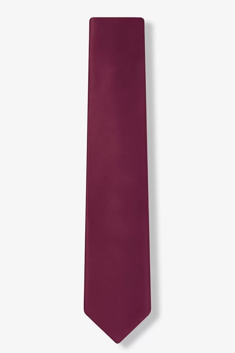 Ties Skinny Tie Zinfandel Flash Sale